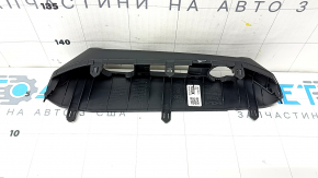 Kia Niro 23-26 black front center console trim, without cigarette lighter, charging port, and USB hub