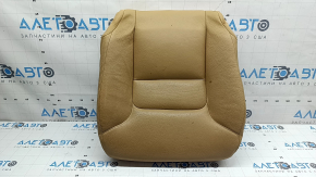 Volvo XC90 16-26 passenger seat cushion upholstery, beige leather, heated, dry-cleanable
