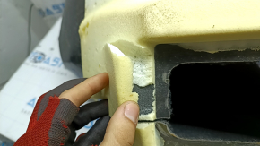 Volvo XC90 16-22 front left floor covering, black, foam tear