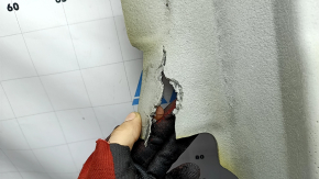Volvo XC90 16-22 T5, T6 trunk liner needs cleaning, foam is torn