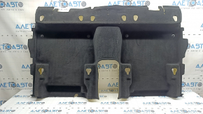 Volvo XC90 16-22 front 2nd row seat floor covering, black, for cleaning
