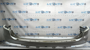 Rear bumper, bare upper part, Volvo XC90 16-19, for parking, white, cracks in fasteners, scratches