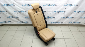 Volvo XC90 16-26 center rear seat, beige leather, for 3 rows, with belt and armrest