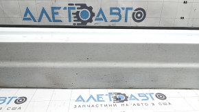 Left side sill for Volvo XC90 16-26 with seal, white, scratches, tears, broken mount