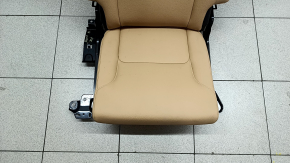 Rear row of seats left 3rd row Volvo XC90 16-26 beige leather