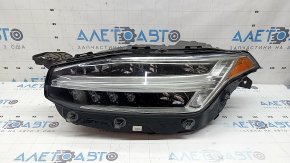 Left front headlight assembly for Volvo XC90 16-17 LED, polished