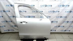 The door is bare, front right, Volvo XC90 16-26, white 707, dent, bump