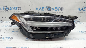 Volvo XC90 16-17 LED front right headlight assembly, varnish faded, chips