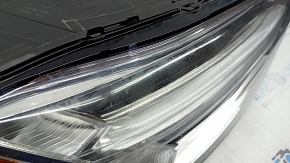 Volvo XC90 16-17 LED front right headlight assembly, varnish faded, chips