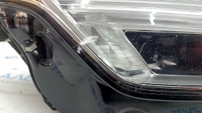 Volvo XC90 16-17 LED front right headlight assembly, varnish faded, chips