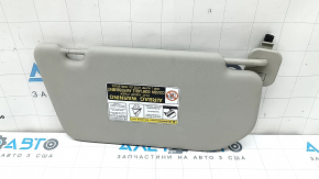 Left visor Nissan Rogue 21-24 gray