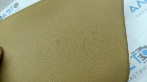 Volvo XC90 16-25 center console armrest, type 1, beige leather, with bracket, dry-cleanable, scratched