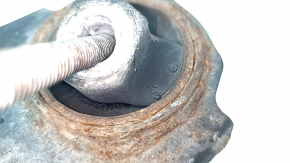 Jeep Compass 17-22 2.4L front lower right control arm with ball joint, cracked silent block, rusty
