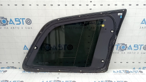 Volvo XC90 16-26 rear left window, tinted glass with antenna, scratches on chrome