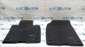 Set of interior mats, rubber, Volvo XC90 16-23 for 3rd row,