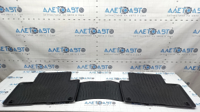 Set of interior mats, rubber, Volvo XC90 16-23 for 3rd row,
