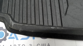 Black trunk mat (rubber) for Volvo XC90 16-26 (for 3 rows)