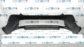Bare rear bumper for Nissan Rogue 21-23 with parking sensors, structure, type 2, scratches