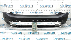 Bare rear bumper for Nissan Rogue 21-23 with parking sensors, structure, type 2, scratches