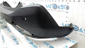 Bare rear bumper for Nissan Rogue 21-23 with parking sensors, structure, type 2, scratches