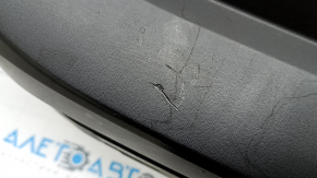 Bare rear bumper for Nissan Rogue 21-23 with parking sensors, structure, type 2, scratches