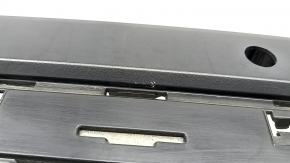 Bare rear bumper for Nissan Rogue 21-23 with parking sensors, structure, type 2, scratches