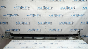 Right side sill for Volvo XC90 16-26 with seal, white, scratches, tears, dents, covered fastening