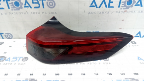 Nissan Rogue 21-26 right outer fender light, halogen + LED, worn