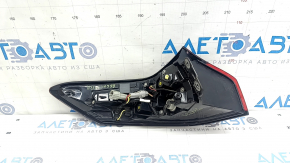 Nissan Rogue 21-26 right outer fender light, halogen + LED, worn
