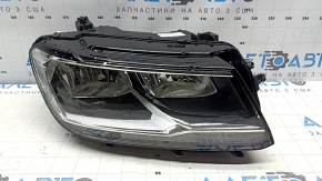 Right front headlight VW Tiguan 18-21 halogen, halogen DRL