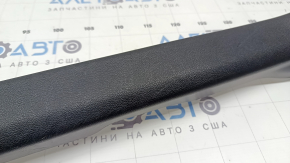 Front right door sill trim for Toyota Prius 50 16-22, black, worn