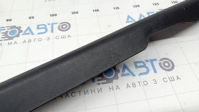 Front right door sill trim for Toyota Prius 50 16-22, black, worn