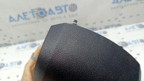 The driver's steering wheel airbag for a Toyota Prius 50 16-22 is black, scratched, and has a rusty squib.