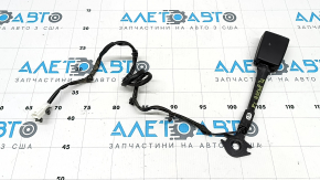Nissan Rogue 21-26 black driver's seat belt latch with sensor, long wire