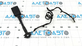 Nissan Rogue 21-26 black driver's seat belt latch with sensor, long wire