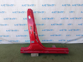 The right central body pillar of a Toyota Prius 50 16-22 has been cut off, with a threshold.