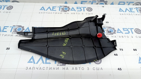 Toyota Prius 50 16-22 black lower center right dashboard trim, for large display, scratches