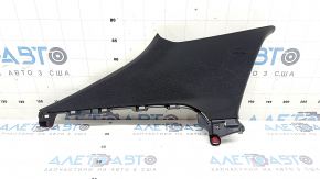 Upper left rear pillar trim for Toyota Prius 50 21-22, black, worn