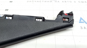 Upper left rear pillar trim for Toyota Prius 50 21-22, black, worn