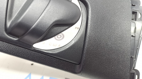 Toyota Prius 50 16-22 center pillar trim, right upper belt, black, scratches, nicks