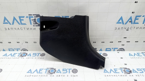 Toyota Prius 50 16-22 black, scratched front pillar trim, lower right