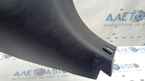 Toyota Prius 50 16-22 black, scratched front pillar trim, lower right