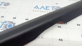Front left door sill trim for Toyota Prius 50 16-22, black, worn