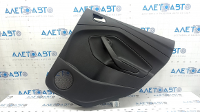 Door trim card rear right Ford Escape MK3 13-19 pre-restoration, black