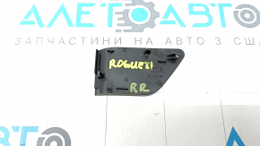 Nissan Rogue 21-26 black rear right inner door handle cap