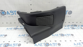 Right underseat trim for Toyota Prius 50 16-22, black, with grille