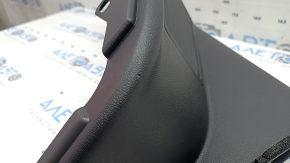 Right underseat trim for Toyota Prius 50 16-22, black, with grille