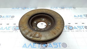Front left brake disc for Nissan Rogue 21-26 296/26mm rusty