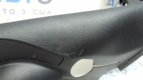 Lower left rear pillar trim for Toyota Prius 50 21-22, black, scratches