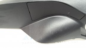 Lower left rear pillar trim for Toyota Prius 50 21-22, black, scratches